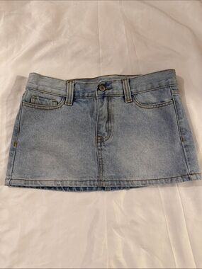 Brandy Melville Denim Mini Skirt